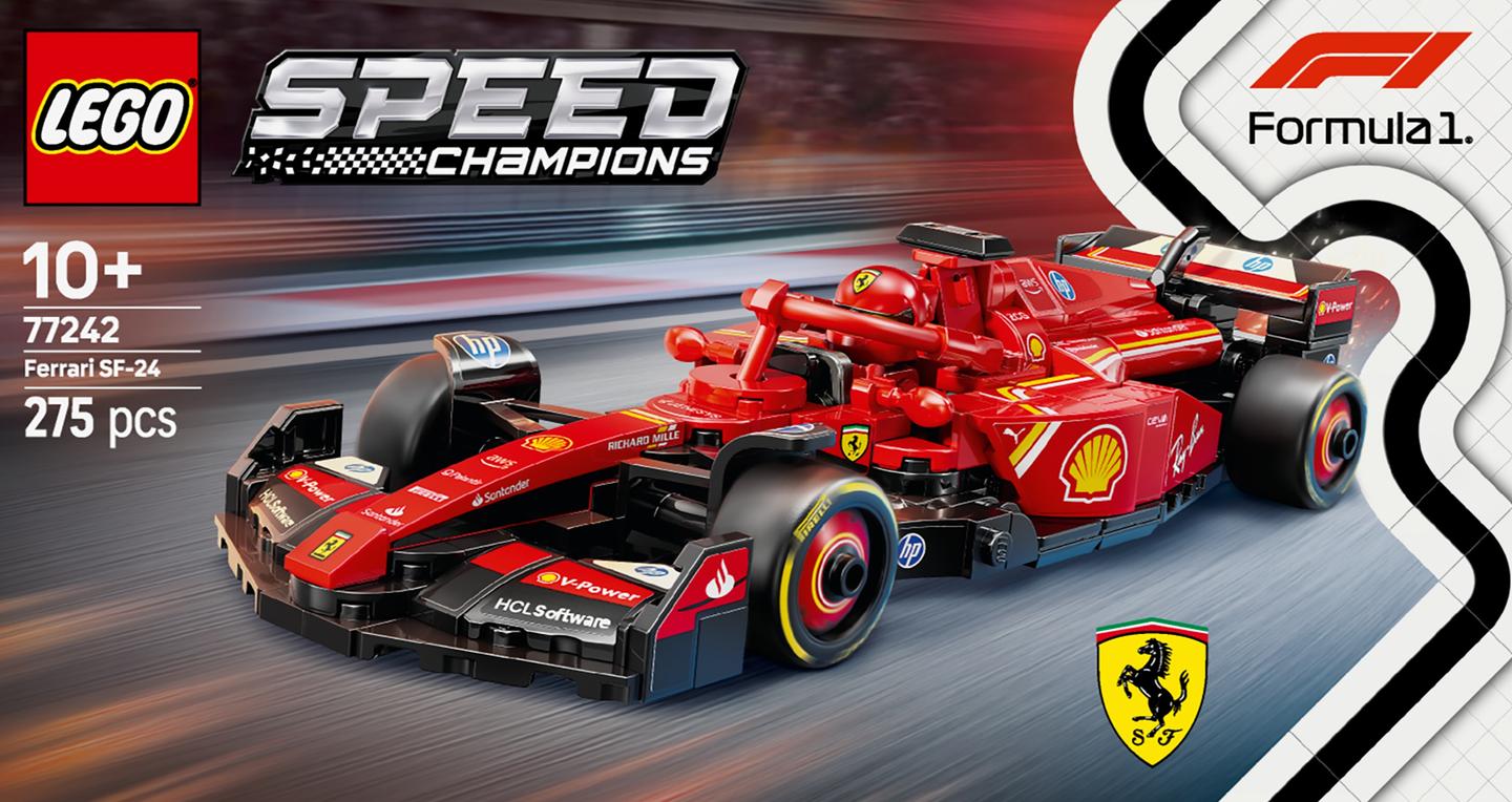 Конструктор LEGO Автомобіль для перегонів F1® Ferrari SF-24