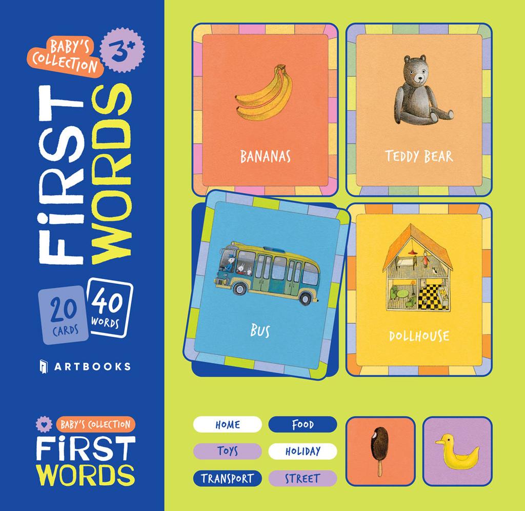 Обкладника "Flash cards 'First words'" - 1 Фото Превью "Flash cards 'First words'" - Фото №1