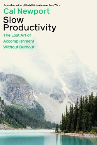 Обкладника "Slow Productivity: The Lost Art of Accomplishment Without Burnout" - 1 Фото Превью "Slow Productivity: The Lost Art of Accomplishment Without Burnout" - Фото №1
