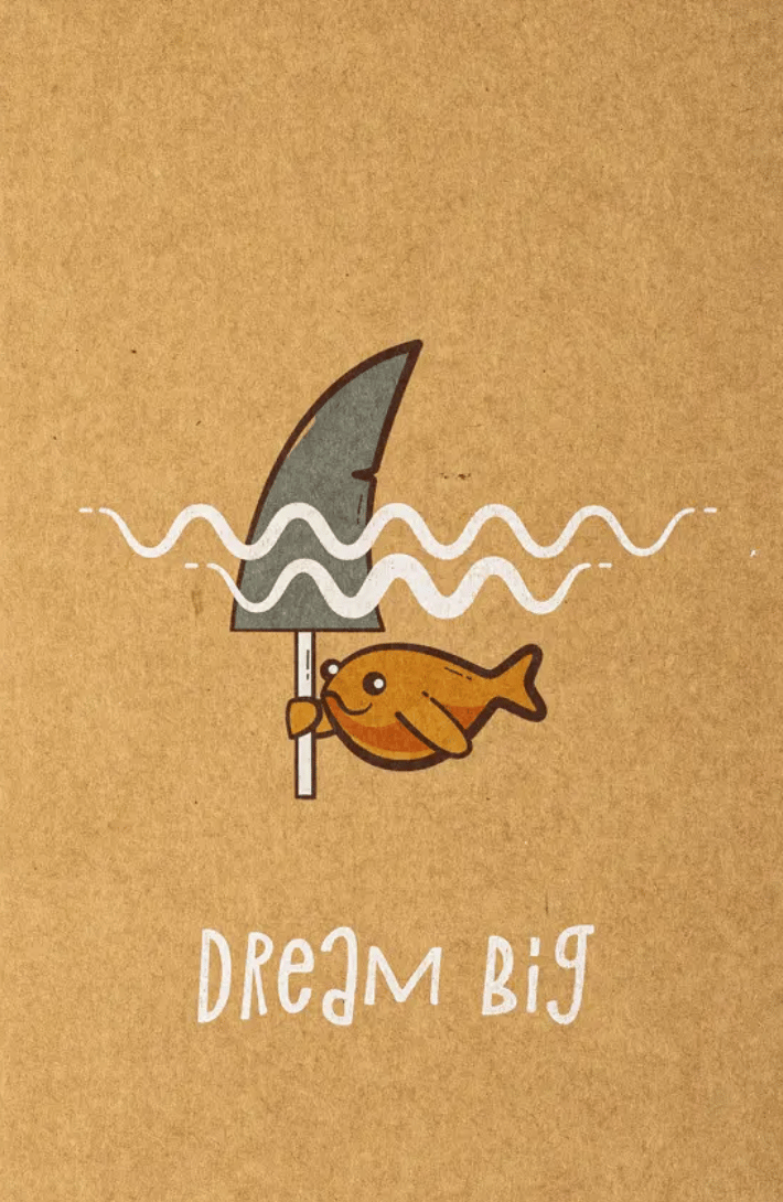 Еко-блокнот «Мрій» в крапку на пружині