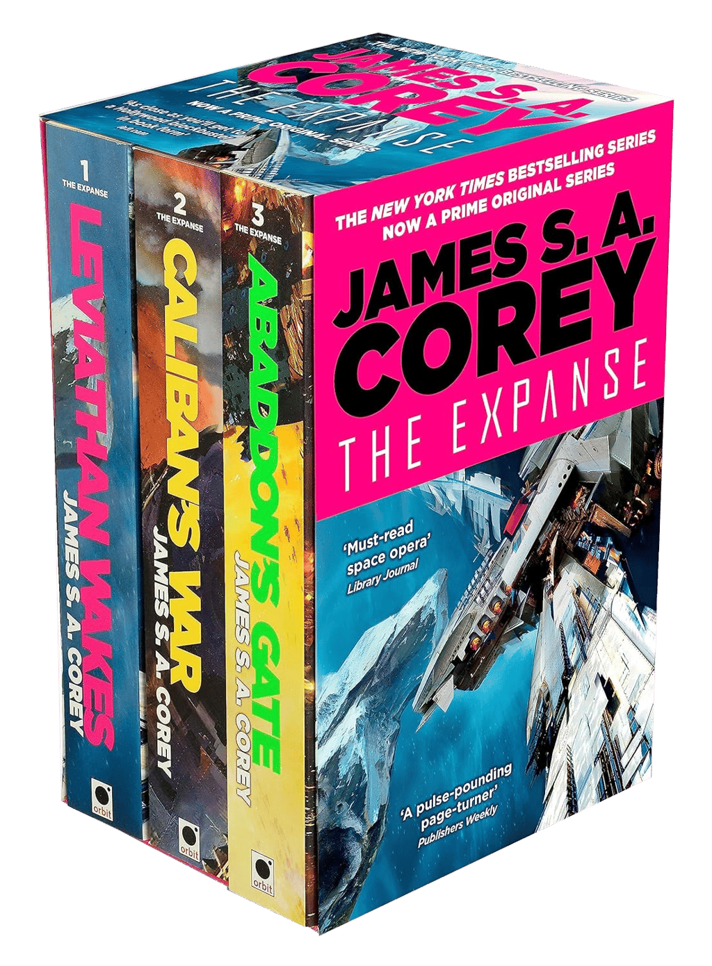 Обкладника "The Expanse Box Set Books 1-3" - 1 Фото Превью "The Expanse Box Set Books 1-3" - Фото №1