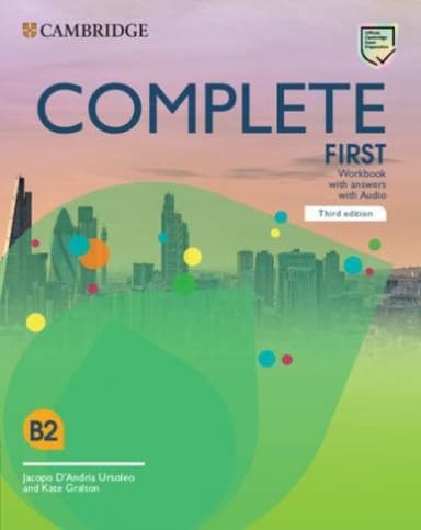 Complete First (3rd Edition). Workbook with answers and Downloadable Audio