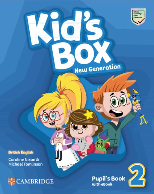 Обкладника "Kid's Box New Generation 2. Pupil's Book with eBook" - 1 Фото Превью "Kid's Box New Generation 2. Pupil's Book with eBook" - Фото №1