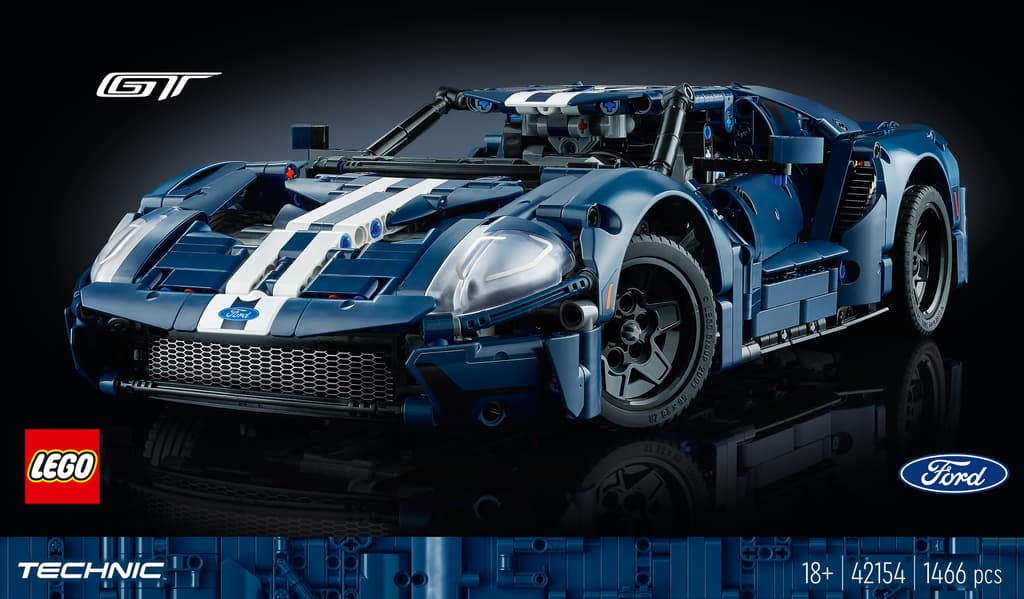 Обкладника "Конструктор LEGO Ford GT 2022" Обкладинка "Конструктор LEGO Ford GT 2022"