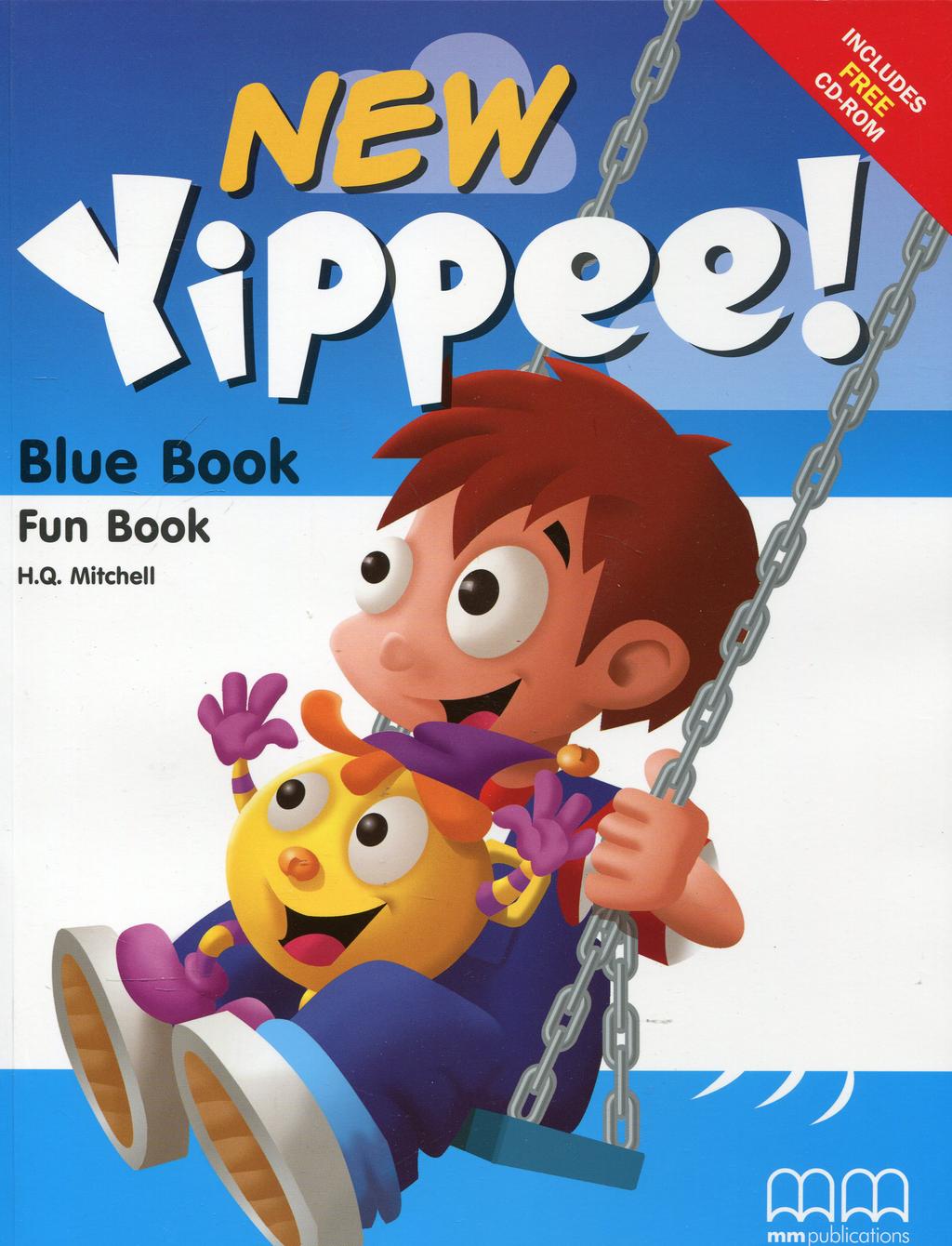Обкладника "Yippee! New Blue. Fun Book with CD" - 1 Фото Превью "Yippee! New Blue. Fun Book with CD" - Фото №1