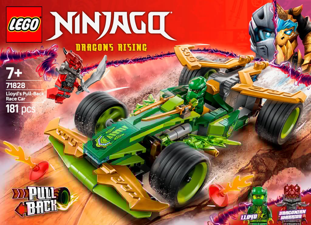 Обкладника "Конструктор LEGO Автомобіль для перегонів Лойда з інерційним двигуном" Обкладинка "Конструктор LEGO Автомобіль для перегонів Лойда з інерційним двигуном"