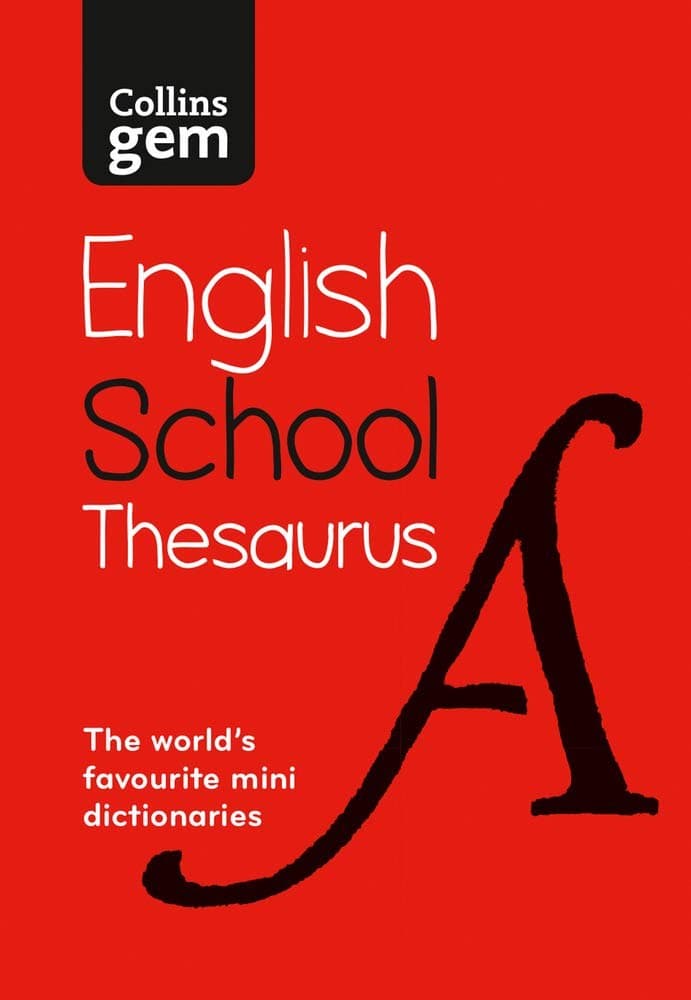 Обкладника "Collins Gem English School Thesaurus (6th Edition)" - 1 Фото Превью "Collins Gem English School Thesaurus (6th Edition)" - Фото №1