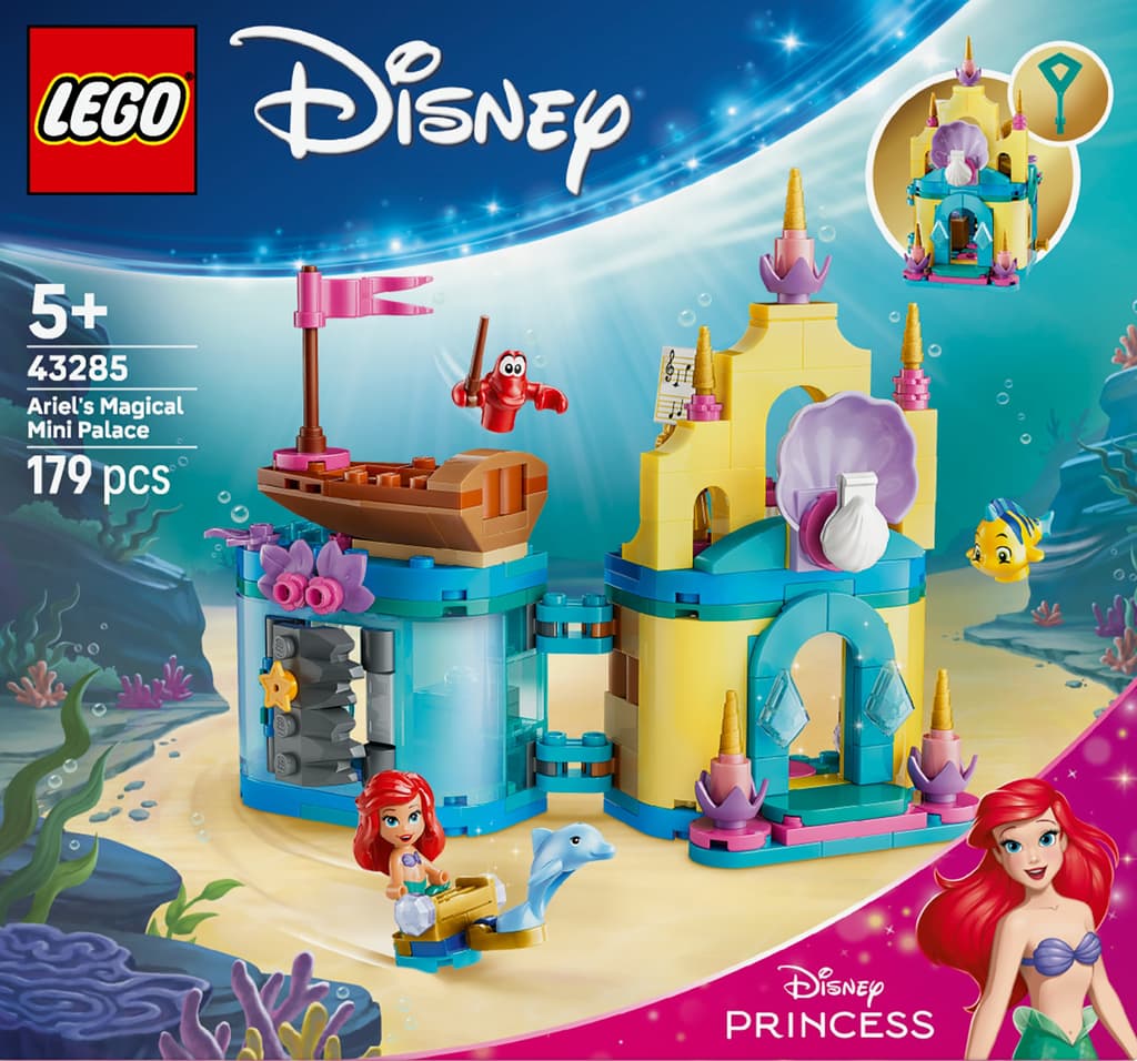 Обкладника "Конструктор LEGO Чарівний мініпалац Аріель" Обкладинка "Конструктор LEGO Чарівний мініпалац Аріель"