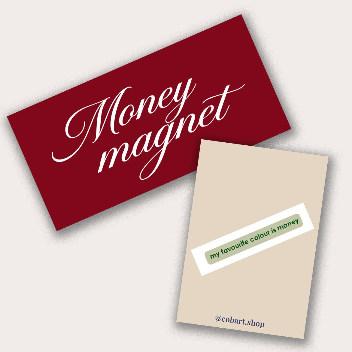 Набір 3Д стікер та конверт для грошей «Money magnet»