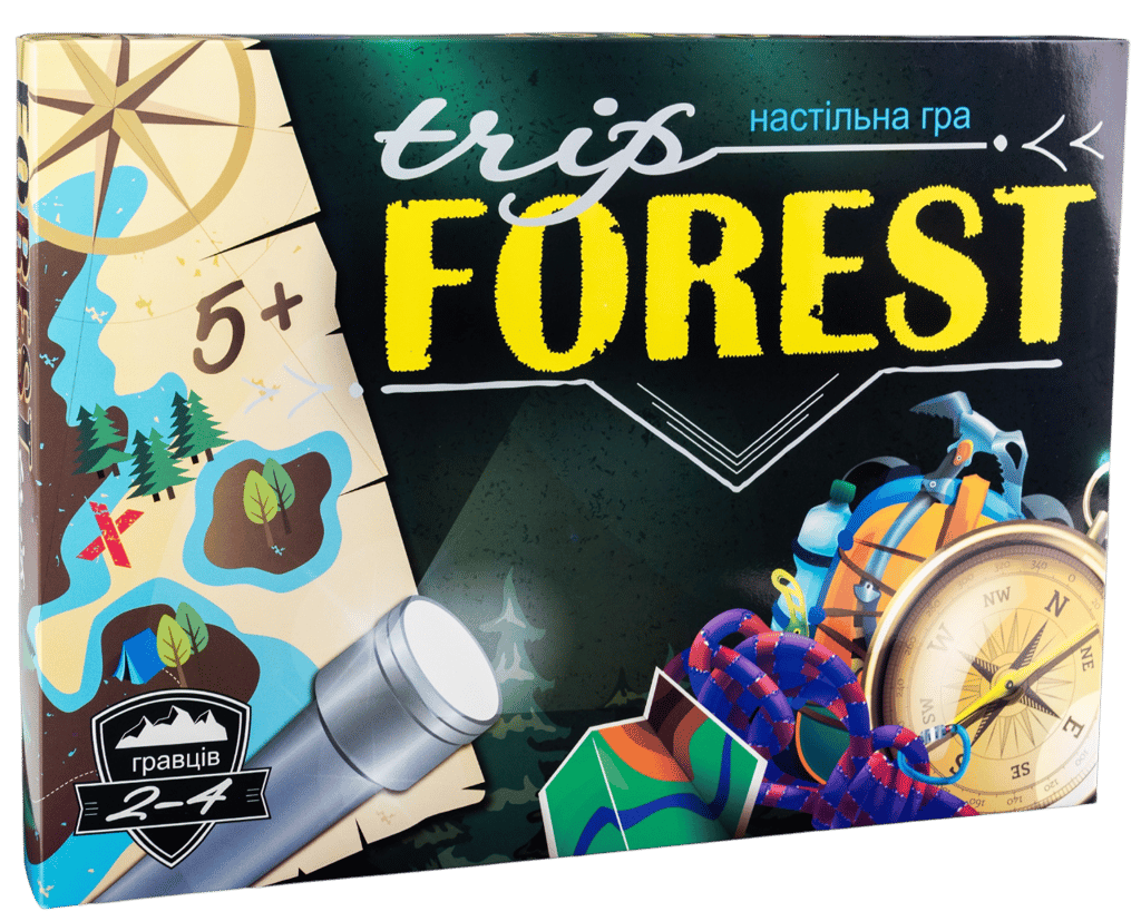 Обкладника "Настільна гра «Trip Forest»" Обкладинка "Настільна гра «Trip Forest»"