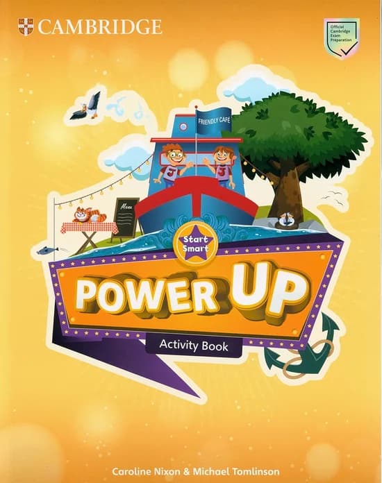 Обкладника "Power Up. Start. Smart Activity Book" Обкладинка "Power Up. Start. Smart Activity Book"