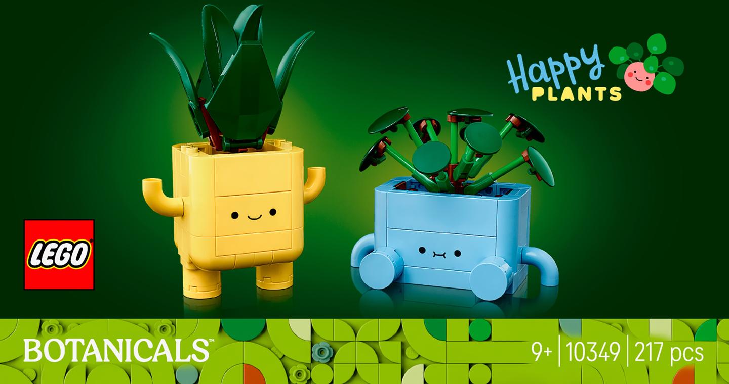 Конструктор LEGO Щасливі рослини