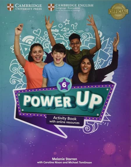Обкладника "Power Up. Level 6. Activity Book with Online Resources and Home Booklet" Обкладинка "Power Up. Level 6. Activity Book with Online Resources and Home Booklet"