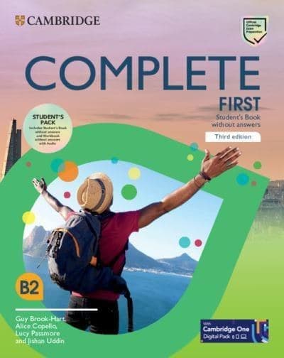 Обкладника "Complete First (3rd Edition). Student's Pack" Обкладинка "Complete First (3rd Edition). Student's Pack"