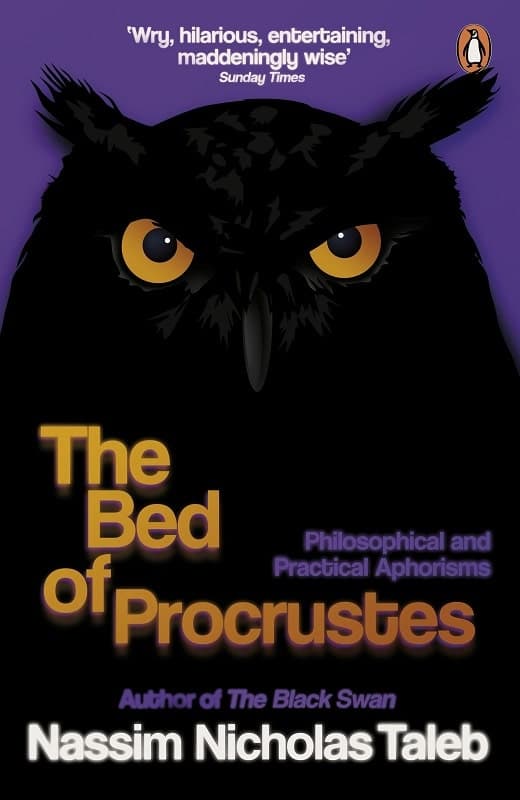 Обкладника "The Bed of Procrustes" Обкладинка "The Bed of Procrustes"