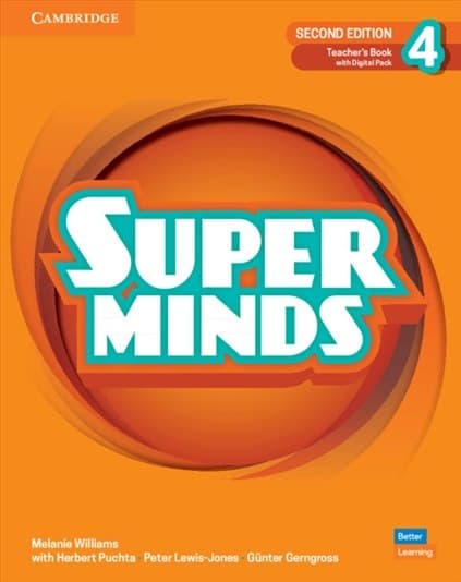 Обкладника "Super Minds (2nd Edition). Level 4. Teacher's Book with Digital Pack" Обкладинка "Super Minds (2nd Edition). Level 4. Teacher's Book with Digital Pack"