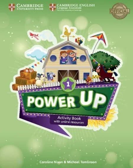 Обкладника "Power Up. Level 1. Activity Book with Online Resources and Home Booklet" Обкладинка "Power Up. Level 1. Activity Book with Online Resources and Home Booklet"