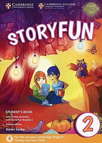 Обкладника "Storyfun for Starters (2nd Edition). Level 2. Student's Book with Online Activities and Home Fun Booklet" Обкладинка "Storyfun for Starters (2nd Edition). Level 2. Student's Book with Online Activities and Home Fun Booklet"