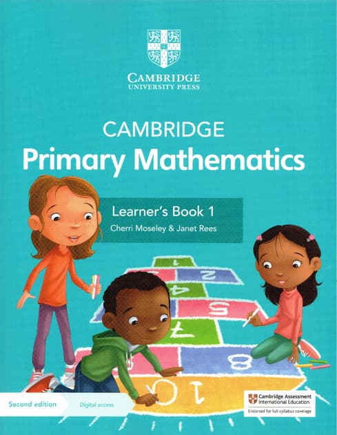 Обкладника "Cambridge Primary Mathematics (2nd Edition). Learner's Book 1 with Digital Access (1 Year)" - 1 Фото Превью "Cambridge Primary Mathematics (2nd Edition). Learner's Book 1 with Digital Access (1 Year)" - Фото №1