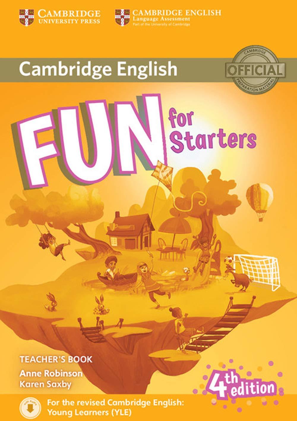 Обкладника "Fun for Starters (4th Edition). Teacher’s Book with Downloadable Audio" - 1 Фото Превью "Fun for Starters (4th Edition). Teacher’s Book with Downloadable Audio" - Фото №1
