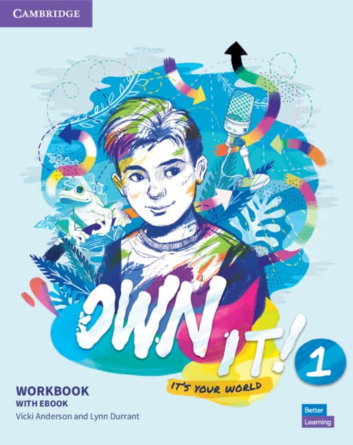 Обкладника "Own it! Level 1. Workbook with eBook" Обкладинка "Own it! Level 1. Workbook with eBook"