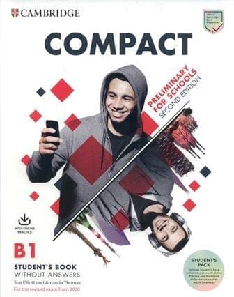 Обкладника "Compact Preliminary for Schools (2nd Edition). Student's Pack" - 1 Фото Превью "Compact Preliminary for Schools (2nd Edition). Student's Pack" - Фото №1