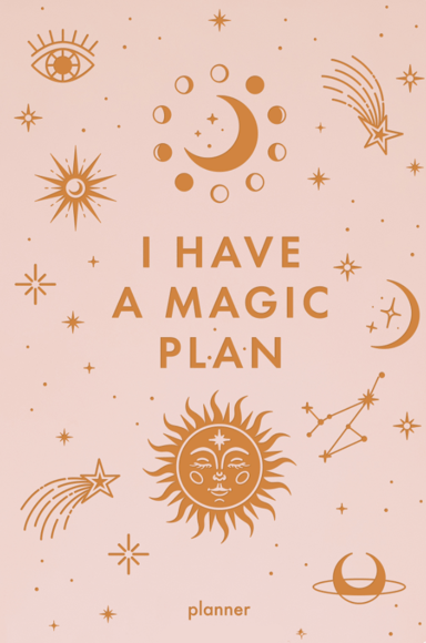 Блокнот для планування «I HAVE A MAGIC PLAN mini» бежевий