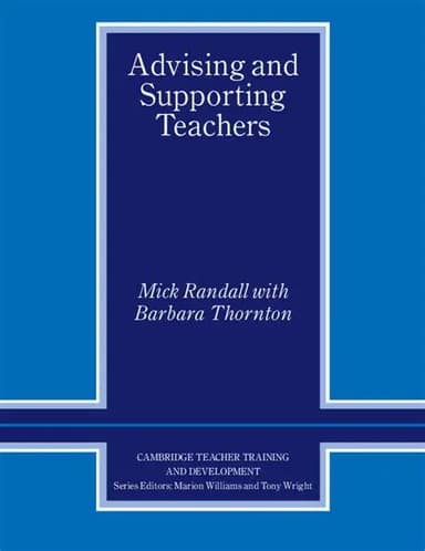 Advising and Supporting Teachers