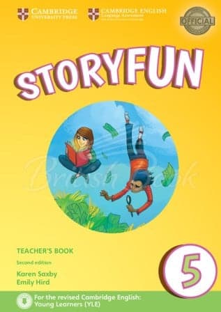 Обкладника "Storyfun for Flyers (2nd Edition). Level 5. Teacher's Book with Audio" Обкладинка "Storyfun for Flyers (2nd Edition). Level 5. Teacher's Book with Audio"