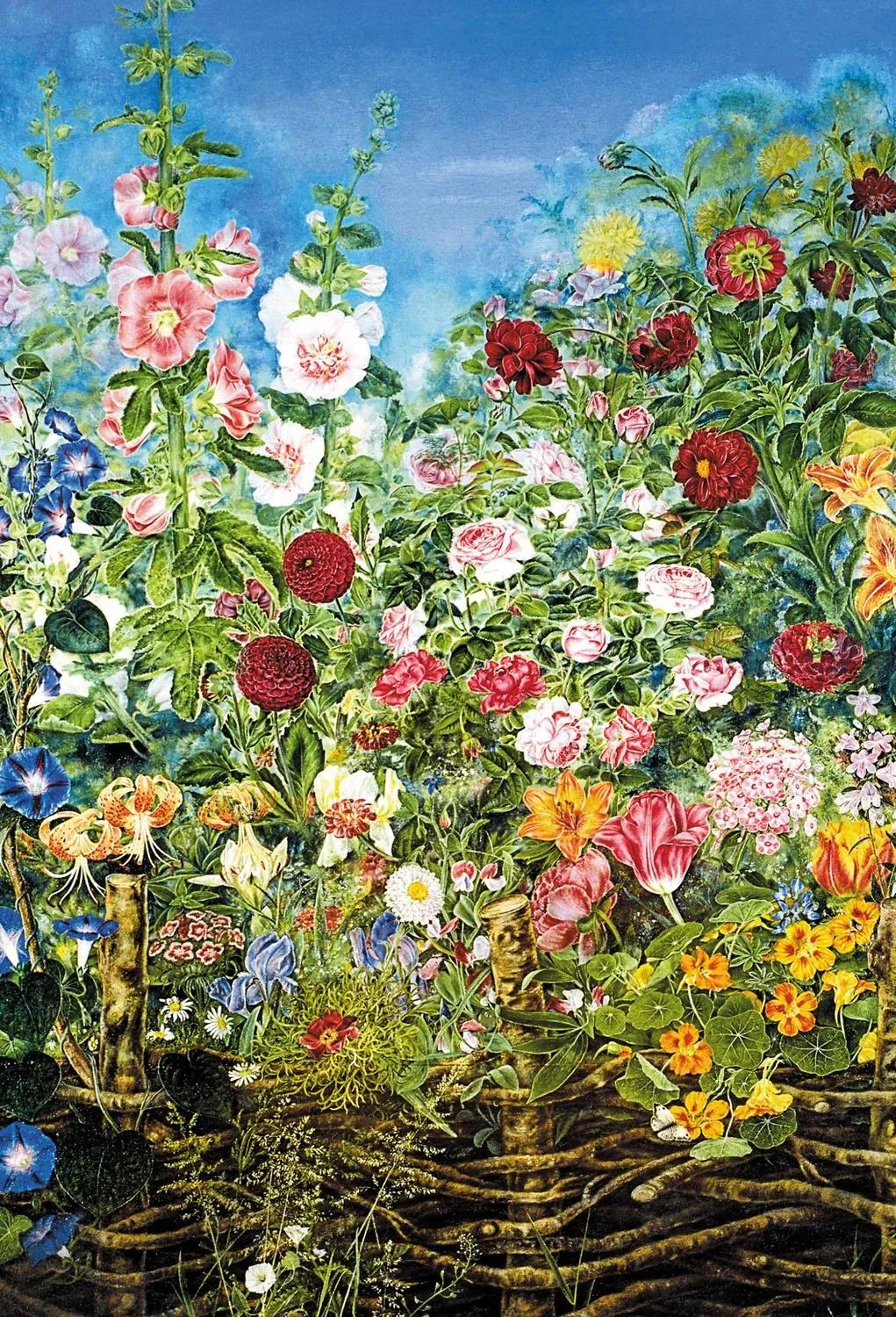 Обкладника "Пазл «Квіти за тином. Катерина Білокур»" - 1 Фото Превью "Пазл «Квіти за тином. Катерина Білокур»" - Фото №1