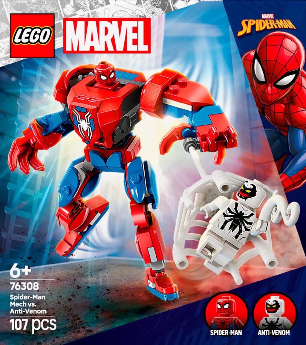 Обкладника "Конструктор LEGO Робот Людини Павука проти Анти-Венома" Обкладинка "Конструктор LEGO Робот Людини Павука проти Анти-Венома"