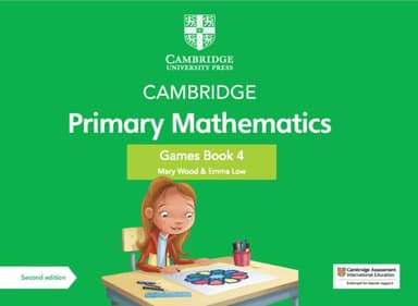 Cambridge Primary Mathematics (2nd Edition). Games Book 4 with Digital Access