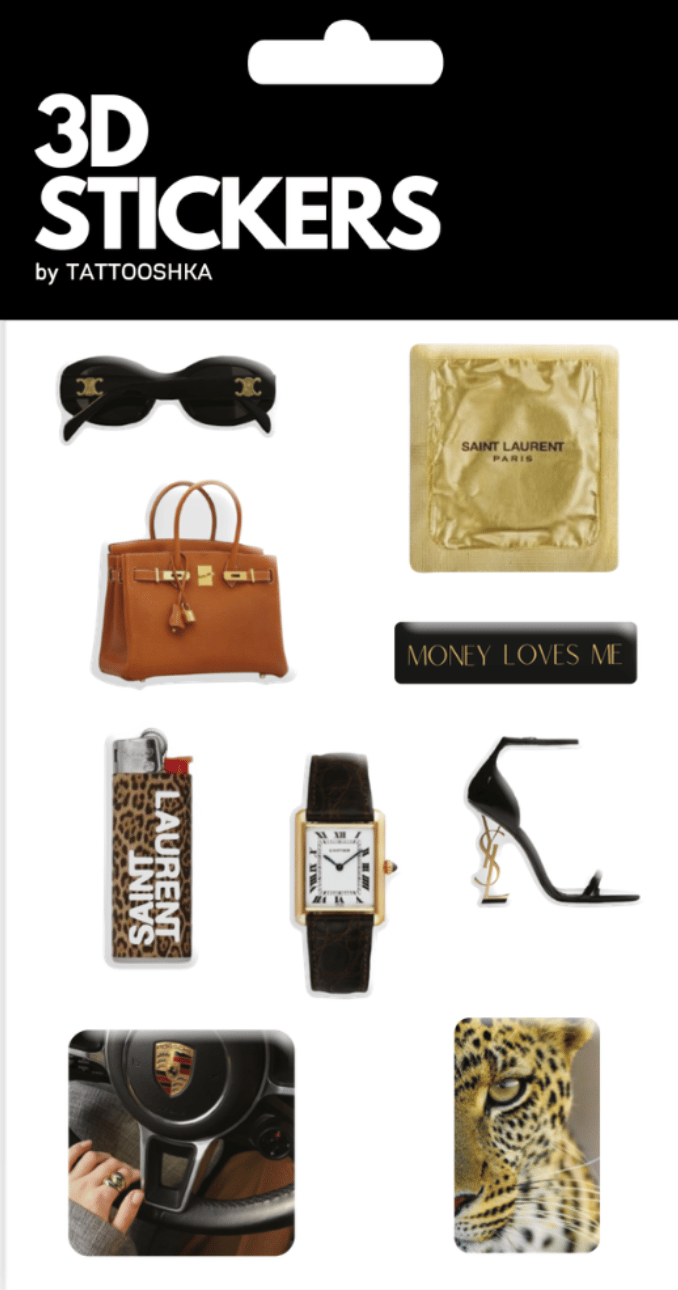 Обкладника "3D стікери «Gold edition»" Обкладинка "3D стікери «Gold edition»"