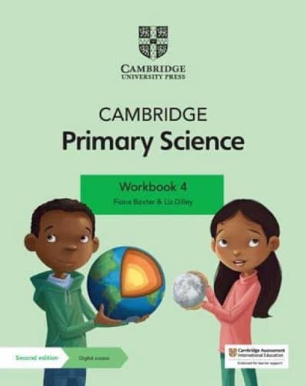 Обкладника "Cambridge Primary Science (2nd Edition). Workbook 4 with Digital Access (1 Year)" Обкладинка "Cambridge Primary Science (2nd Edition). Workbook 4 with Digital Access (1 Year)"