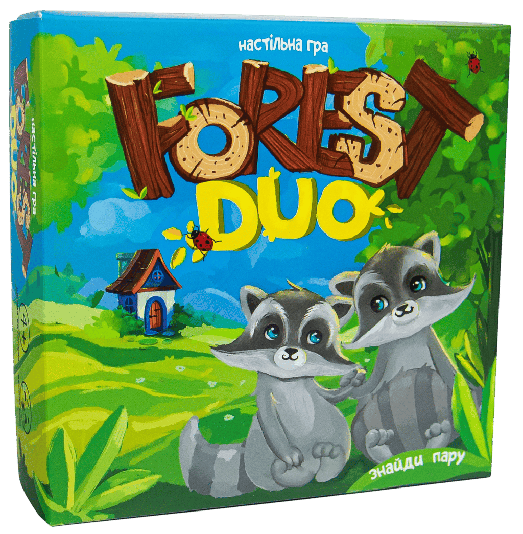 Обкладника "Настільна гра «Forest Duo»" Обкладинка "Настільна гра «Forest Duo»"