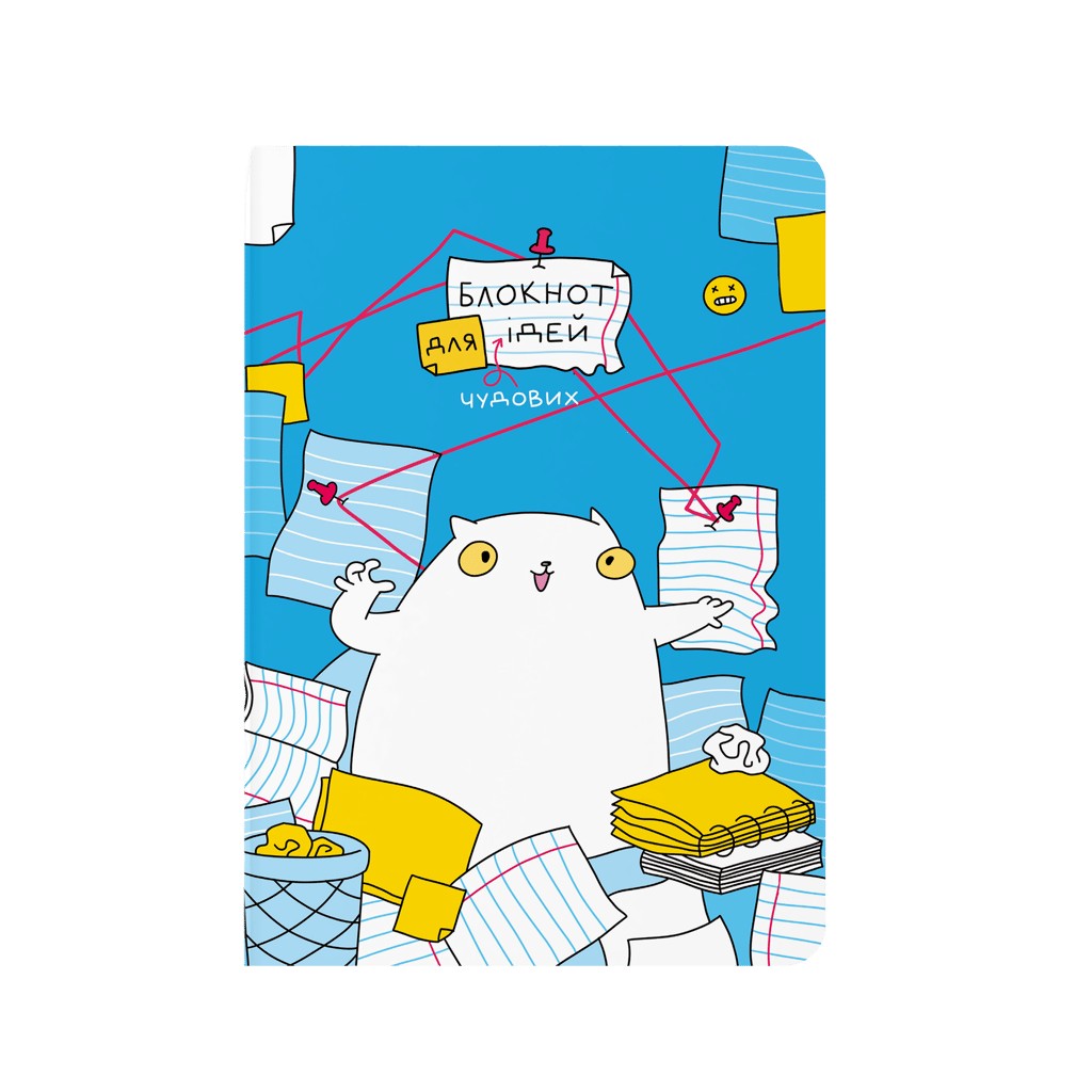 Обкладника "Блокнот в крапку "Блокнот ідей"" - 1 Фото Превью "Блокнот в крапку "Блокнот ідей"" - Фото №1