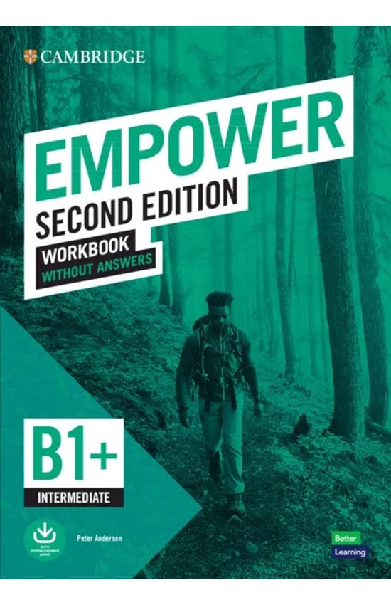 Обкладника "Cambridge English Empower (2nd Edition). B1+ Intermediate. Workbook without Answers" Обкладинка "Cambridge English Empower (2nd Edition). B1+ Intermediate. Workbook without Answers"