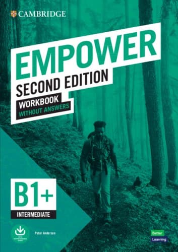 Обкладника "Cambridge English Empower (2nd Edition). B1+ Intermediate. Workbook without Answers" Обкладинка "Cambridge English Empower (2nd Edition). B1+ Intermediate. Workbook without Answers"