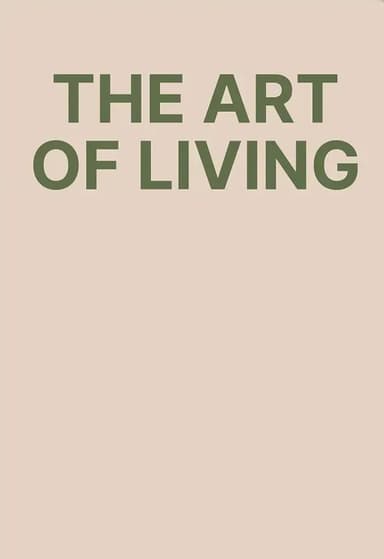 Блокнот «The art of living»