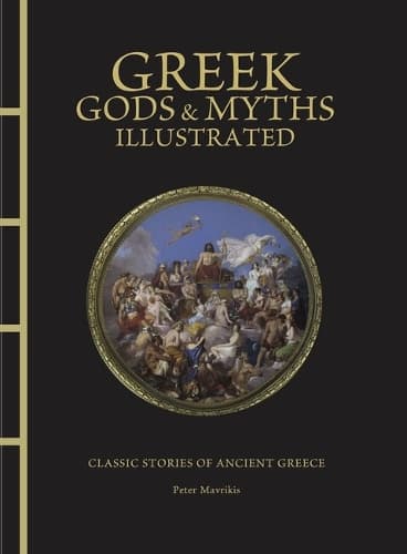 Обкладника "Greek Gods & Myths Illustrated: Classic Stories of Ancient Greece" Обкладинка "Greek Gods & Myths Illustrated: Classic Stories of Ancient Greece"