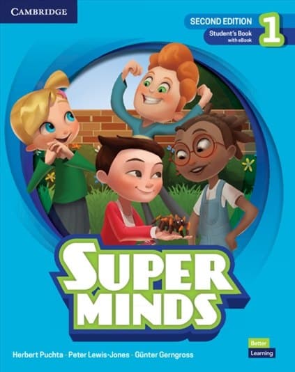 Обкладника "Super Minds (2nd Edition). Level 1. Student's Book with eBook" Обкладинка "Super Minds (2nd Edition). Level 1. Student's Book with eBook"