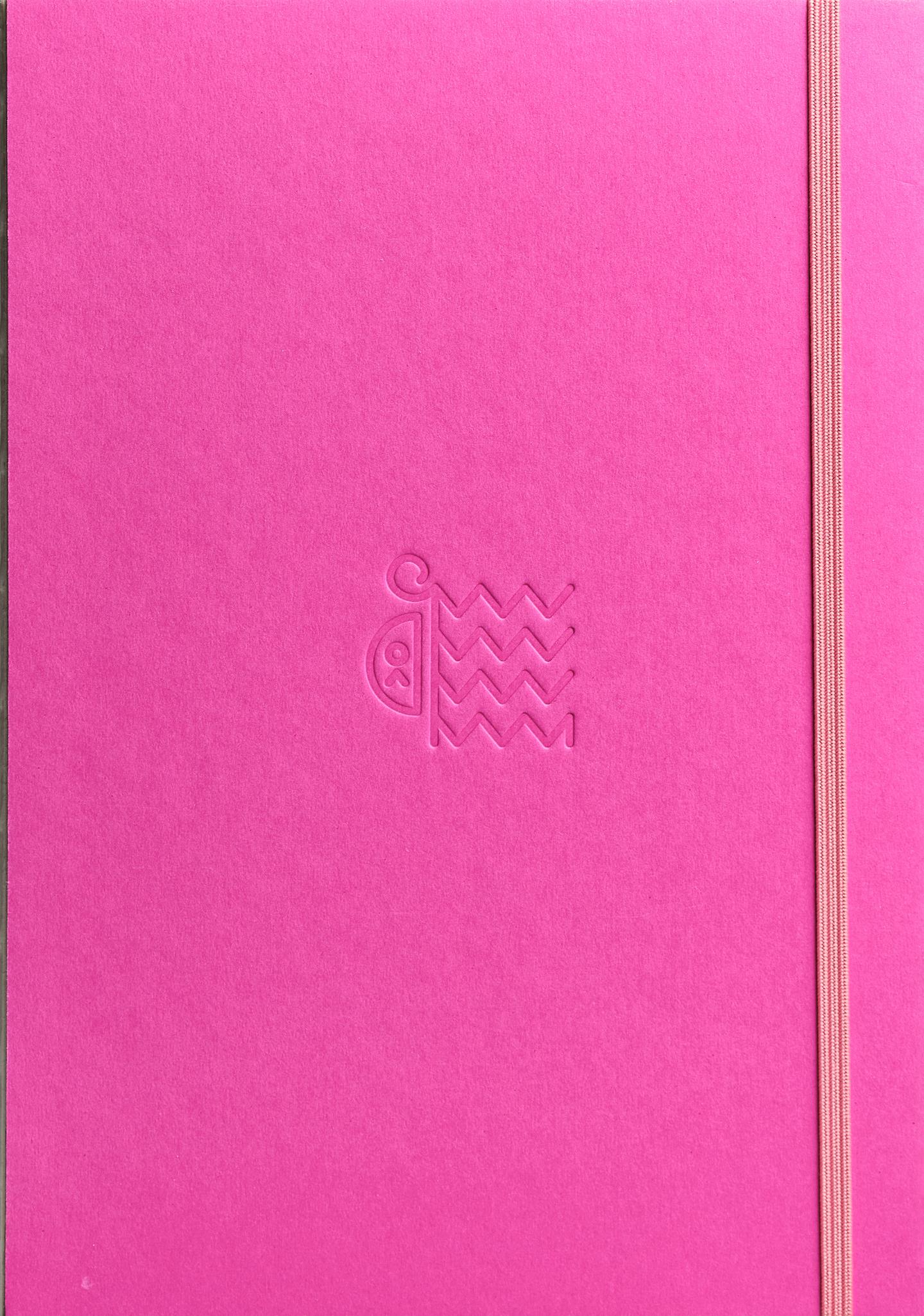Скетчбук «Яскраво-рожевий»