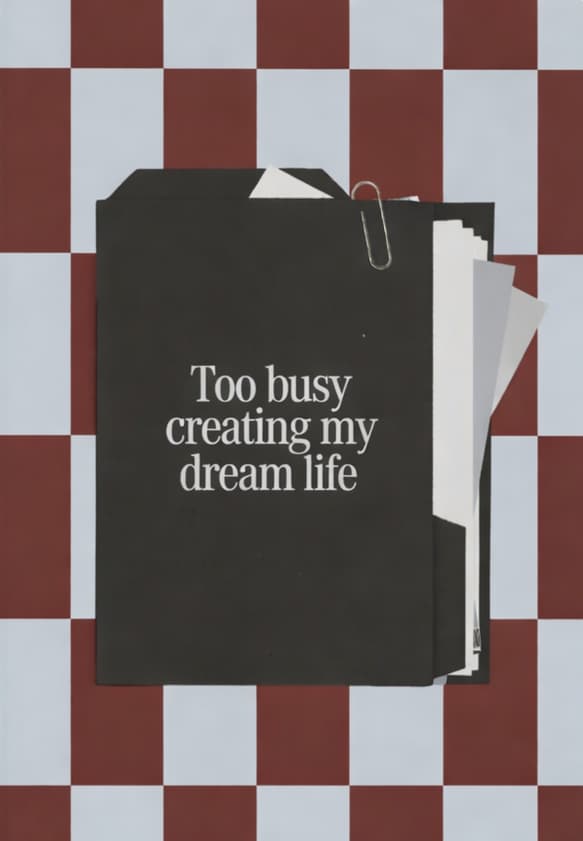 Обкладника "Блокнот «Too busy»" Обкладинка "Блокнот «Too busy»"