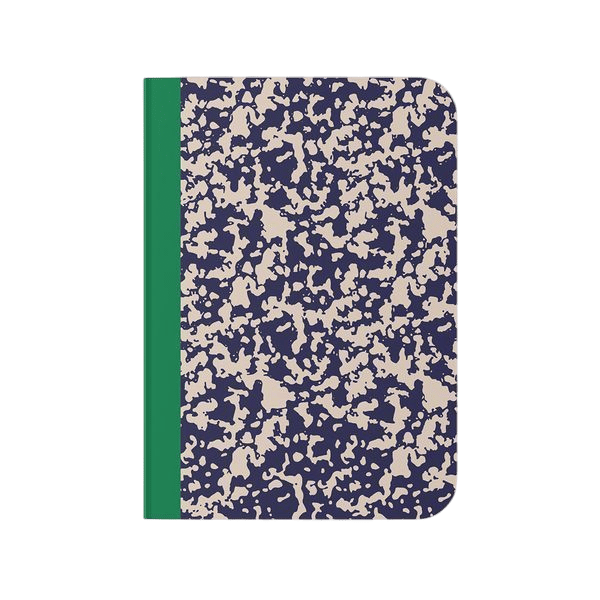 Обкладника "Блокнот у крапочку «Exited» синій" - 1 Фото Превью "Блокнот у крапочку «Exited» синій" - Фото №1