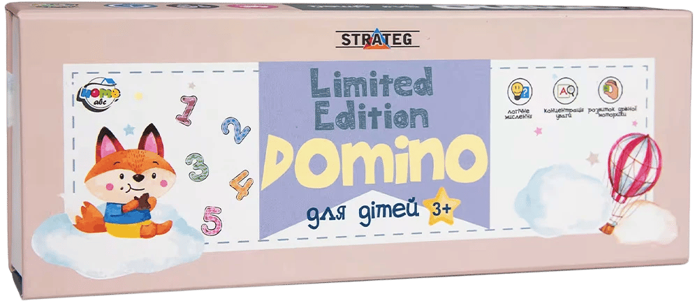Обкладника "Настільна гра «Domino. Limited edition» бежева" Обкладинка "Настільна гра «Domino. Limited edition» бежева"