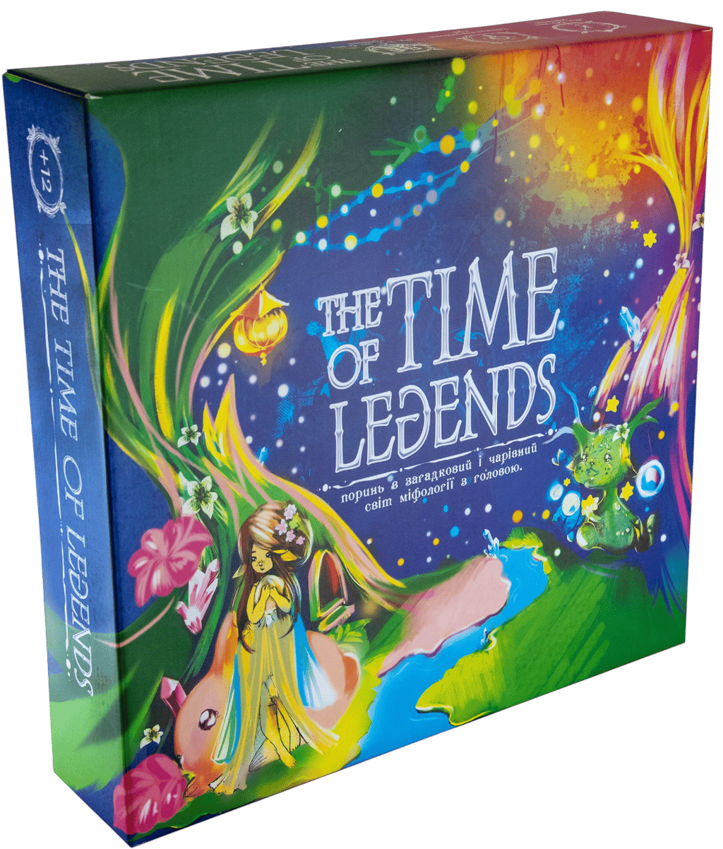 Обкладника "Гра розважальна «The time of legends» українською" Обкладинка "Гра розважальна «The time of legends» українською"