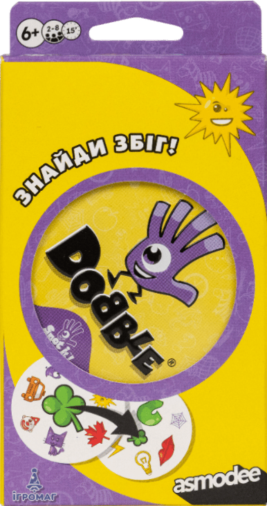 Обкладника "Dobble компактний" Обкладинка "Dobble компактний"