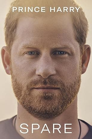 Обкладника "Spare. Prince Harry, The Duke of Sussex" Обкладинка "Spare. Prince Harry, The Duke of Sussex"