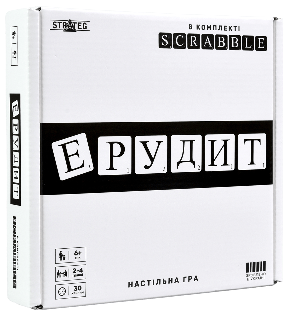 Настільна гра «Ерудит чорно-білий»