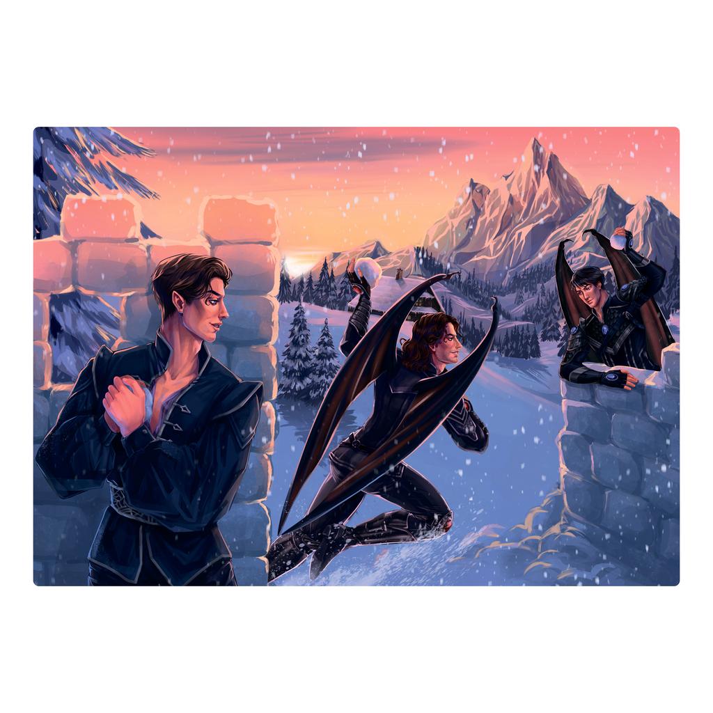 Обкладника "Листівка «Двір холоду і зоряного сяйва»" Обкладинка "Листівка «Двір холоду і зоряного сяйва»"